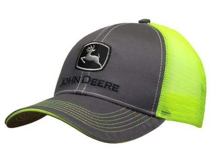 John Deere pet met gaas Groen