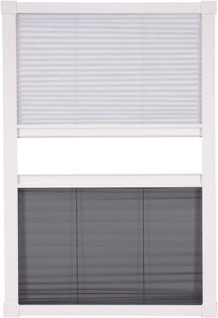 Cando Duo-plissé Hor Dakraam Premium - 78x160cm - Wit