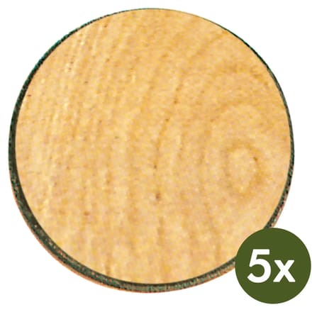 Ronde Jachtbadge Akah (x5)