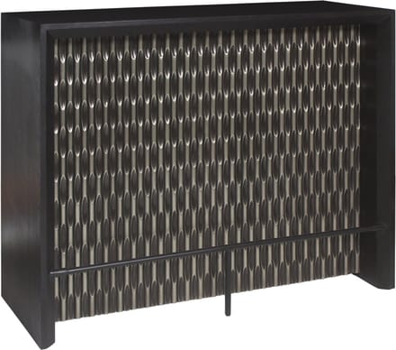 Richmond Bar zwart eiken fineer barmeubel 122 x 50 -