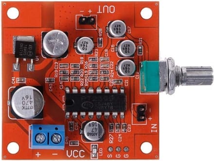 Microfoon Reverb Module - Echo Module Geluidskaart - Muziek Maken - PT2399 Reverb Chip - 50x50mm - Groen