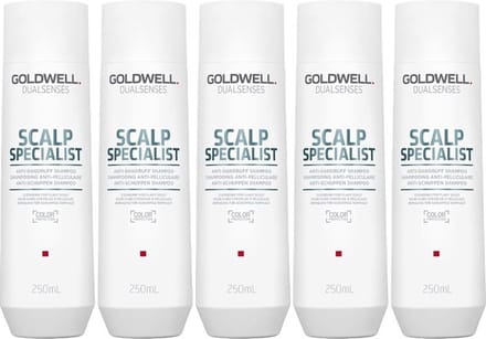 5X Goldwell Dualsenses Scalp Specialist Anti-Dandruff Shampoo 250ml
