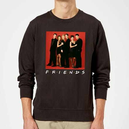 Friends Character Pose trui - Zwart - XL
