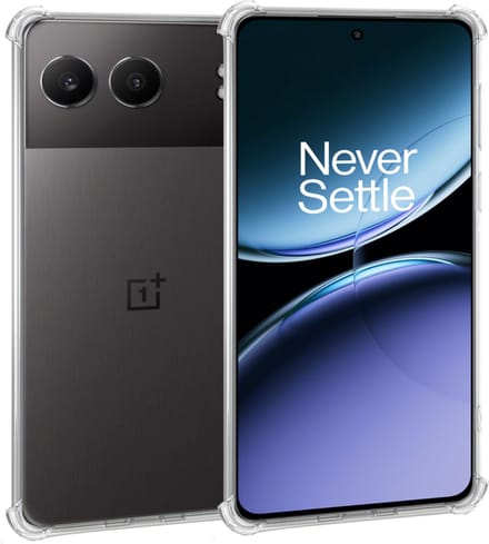 Geschikt voor OnePlus Nord 4 - Hoesje - Shock Proof Case – Cover Transparant