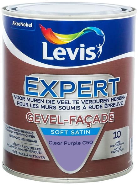 Levis - Expert Gevel Mix - Clear Purple C50 - Mengverf - 1 L