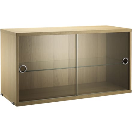 String Furniture - Vitrine - Eiken - beige