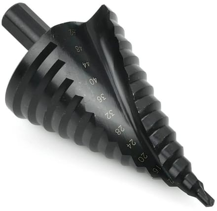 GEKO Stepboor - HSS TiAlN - 4-52 mm - Voor metaal en kunststof