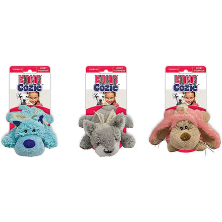 Pluche voor honden Kong Cozie Pastels