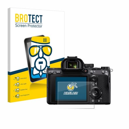 Screenprotector voor Sony Alpha 7 III / 7R II / 7S II Beschermglas transparant