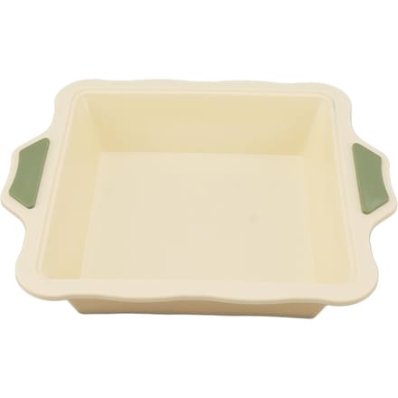 Cakevorm Rechthoekig Bakvorm Silicone Anti-aanbak Hittebestendig Bakaccessoire beige