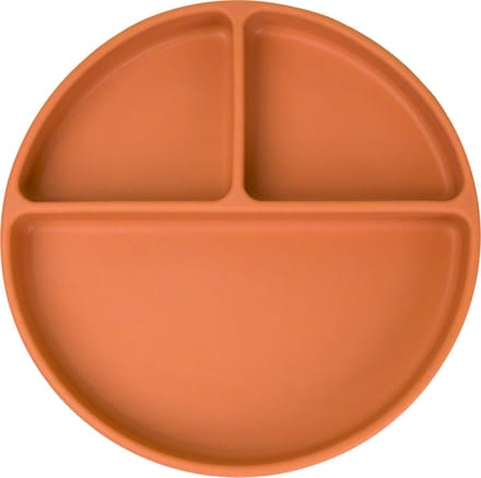 JU&MP Bord Zuignap - Baby - Kinderservies - Kinderbord - Onbreekbaar - Oranje