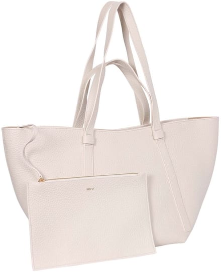 abro Leren Schoudertas Leather Tekla Shopper Cosmo Beige
