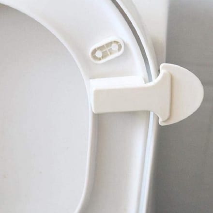 Hygienische Toiletbril Lifter - Handgreep voor WC Deksel - Wit ABS