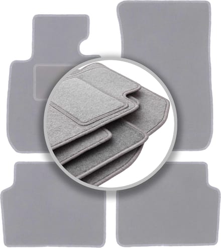 Grijze automatten voor: BMW 3 E90 sedan (2004-2011)