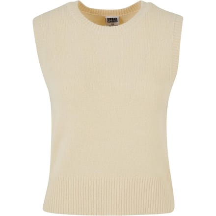 Urban Classics - Knit Slipover Gilet - S - Beige