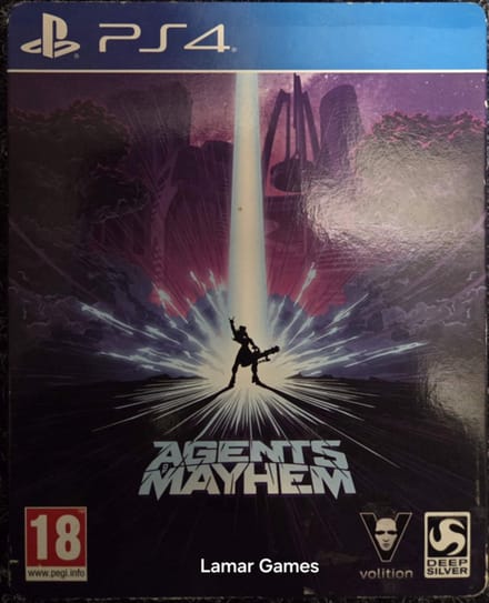 Agents of Mayhem steelcase (Ps4 tweedehands game)
