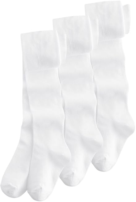 Next - Meisjes - Katoenrijke schoolmaillots - Wit
