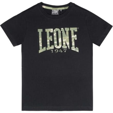 T-shirt Korte Mouw Leone 1947 Boy Short Sleeves Camouflage