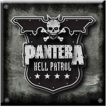 Pantera - Hell Patrol - Koelkast Magneet - 7.5 x 7.5 cm