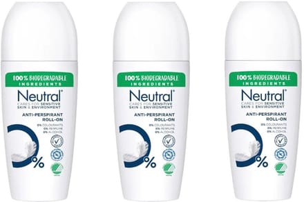 Neutral - Deodorant - Roller - Sensitive Skin - 50ml x 3
