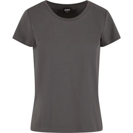 Urban Classics - Sorona Regular Dames T-shirt - M - Grijs