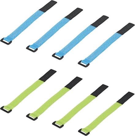 ProPlus Klittenband kabelbinders - 190 x 20 mm - 8 stuks - herbruikbaar en stevig