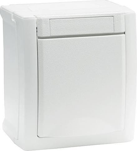 Panasonic Viko buitenstopcontact - 1-voudig - wit