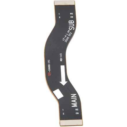 Display Connector Flexkabel FPC Moederbord Verbindingskabel voor Samsung S21 5G G998B Kabels Vervanging gray