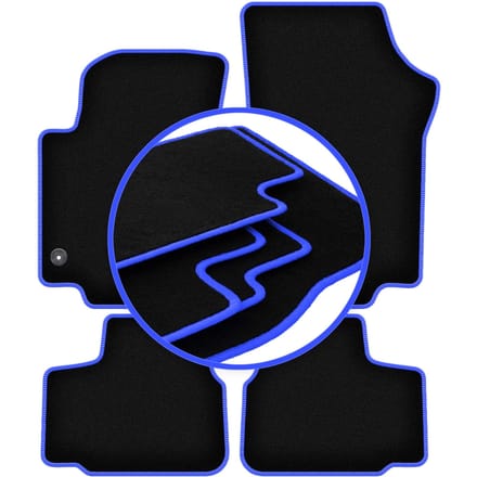 CARLUX-BLUE automatten voor: Skoda Citigo hatchback (2011-)