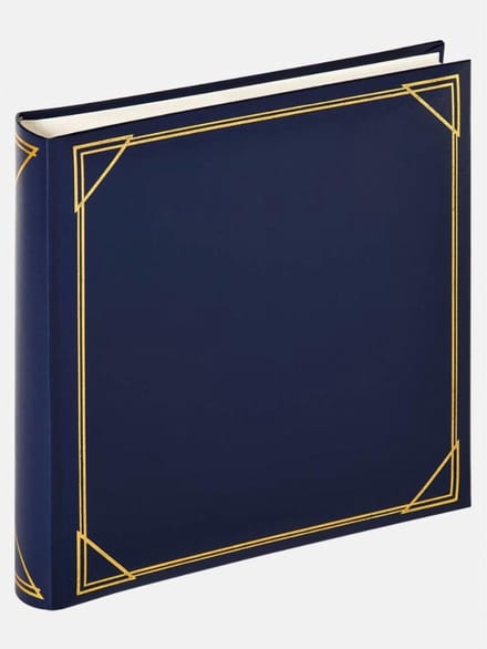 Walther MX-200-L Standard - Classic album - Formaat 30 x 30 cm - 100 witte pagina's - Blauw