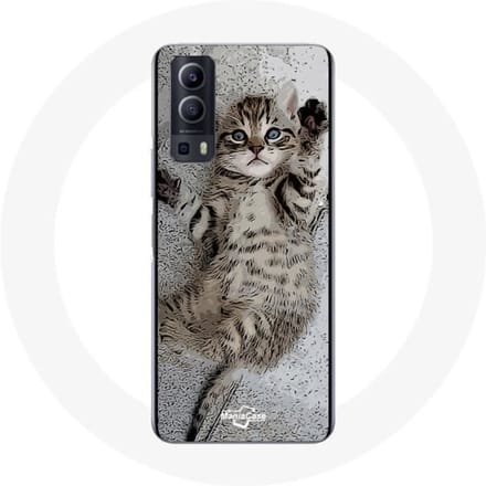 Case Vivo Y72 Bengaalse kitten slaapt