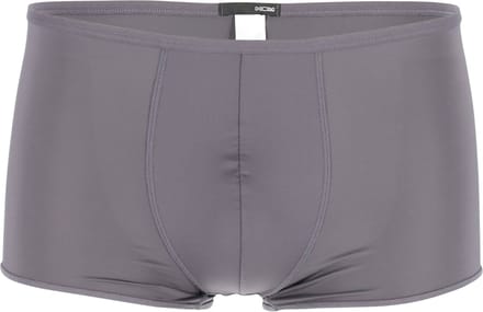 HOM Plumes trunk (1-pack) - heren boxer microfiber kort - antraciet grijs