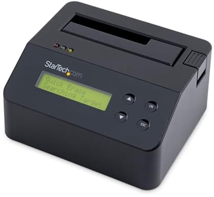 Standalone HDD/SSD Eraser met LCD, USB 3.0 naar SATA III