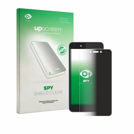 upscreen - privacy screenprotector voor Tecno Pouvoir 1 - Folie Beschermfolie Blauwlichtfilter