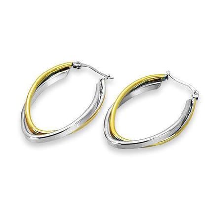 Amanto Oorbellen Devlin - 316L Staal - 39x25mm