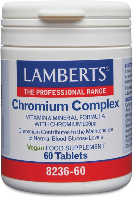 Lamberts Chroom Complex - 60 Tabletten