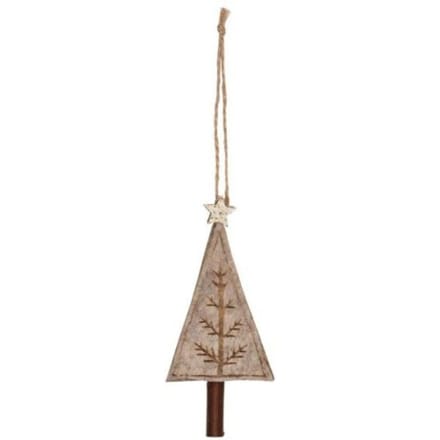 Kerst hanger dennenboom vilt assorti