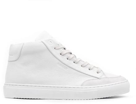 Hinson sorren high sneakers heren wit leer