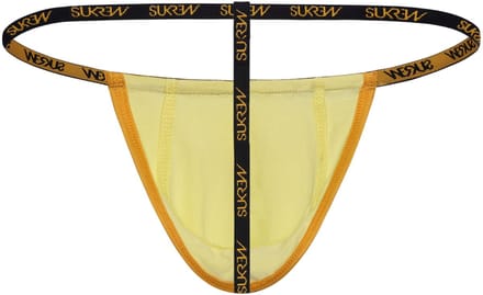 SUKREW G-String Gleaming Gold - MAAT M - Heren Ondergoed - String voor Man - Mannen Thong
