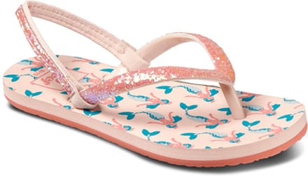Reef Little Stargazer Prints Meisjes Slippers - Mermaid - Maat 23/24