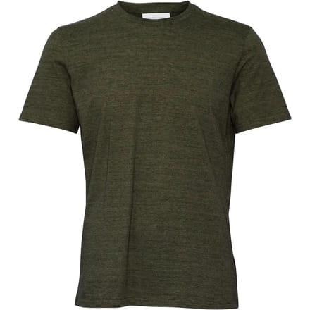T-shirt met microsneeuwstripes Casual Friday Thor