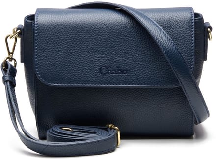 Chabo Bags - Cameron Cassie - Schoudertas - Crossover - Leer -Blauw