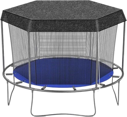 Kinder Trampoline - Buiten trampoline - Veilig springplezier - Met zonnescherm - 427 m - Niet gespecificeerd