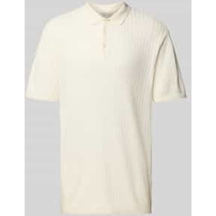 Regular fit poloshirt met structuurmotief, model 'Karl'