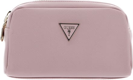 GUESS Utensil zak Double Zip Rose Roze