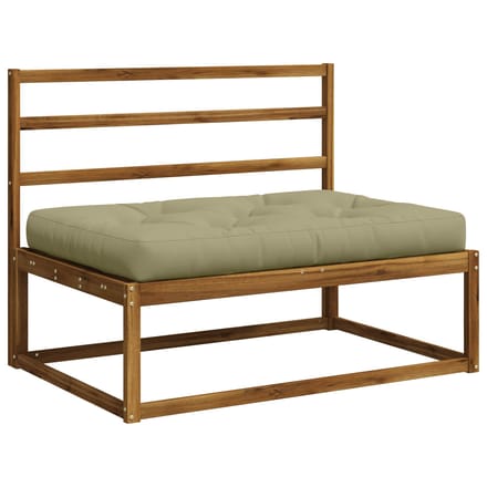 vidaXL - Pallet - Zitkussen - VIANEN - 100% - Polyester - Lichtgroen