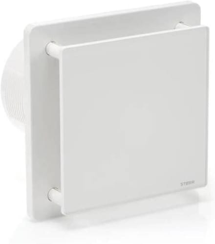 Badkamerventilator Wit - Afzuigventilator - Ventilatie Verbeteren - Stille Werking - 125 mm - Wit