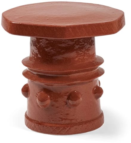 Serax Marie Michielssen Clara bijzettafel D40cm H37cm rust