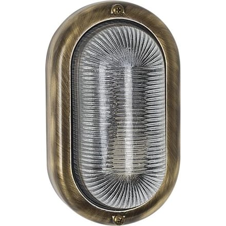 KS Verlichting - scheepslamp - Ochi - brons - muurlamp - nautisch - IP64 - E27