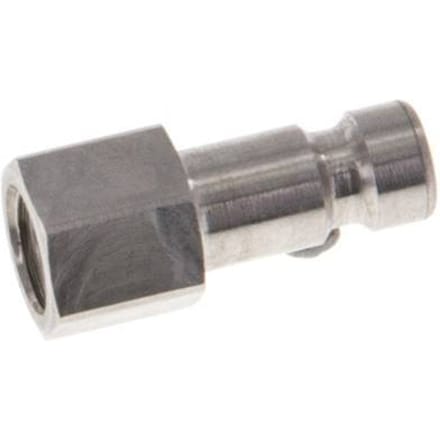 RVS 306L DN 2.7 (Micro) Luchtkoppeling Insteeknippel M5 Binnendraad - CLP2-F-SSL-P-5